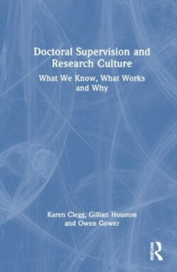 Doctoral Supervision and Research Culture