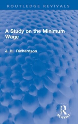 Study on the Minimum Wage