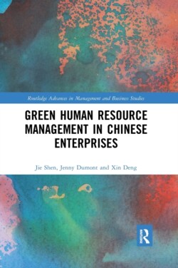 Green Human Resource Management in Chinese Enterprises