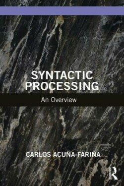 Syntactic Processing