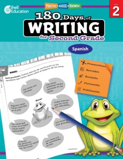 180 Days of Writing for Second Grade (Spanish) Practice, Assess, Diagnose