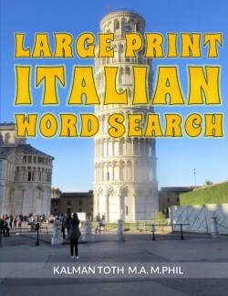Large Print Italian Word Search