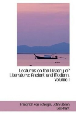 Lectures on the History of Literature