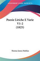 Poesie Liriche E Varie V1-2 (1825)