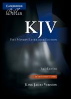 KJV Pitt Minion Reference Bible, Black Goatskin Leather, Red-letter Text, KJ446:XR