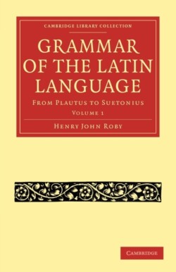 Grammar of the Latin Language From Plautus to Suetonius