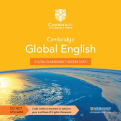 Cambridge Global English Digital Classroom 7 Access Card (1 Year Site Licence) For Cambridge Primary and Lower Secondary English as a Second Language