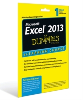 Excel 2013 For Dummies, eLearning Course Access Code Card (12 Month Subscription)