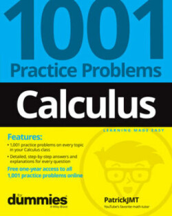 Calculus: 1001 Practice Problems For Dummies (+ Free Online Practice)