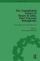 Unpublished Letters of Henry St John, First Viscount Bolingbroke Vol 1