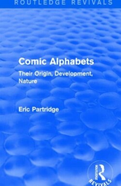 Comic Alphabets Their Origin, Development, Nature