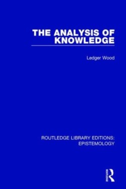 Analysis of Knowledge