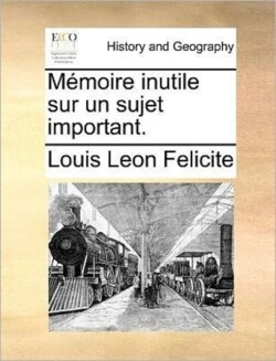 Memoire Inutile Sur Un Sujet Important.