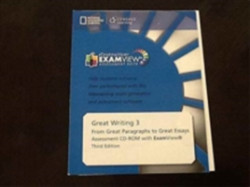 Great Writing 3: From Great Paragraphs to Great Essays - 4th ed. ExamView CD-ROM