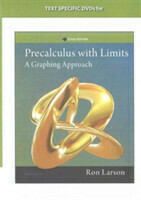 DVD Lecture Videos for Larson's Precalculus with Limits: A Graphing  Approach, Texas Edition, 6th