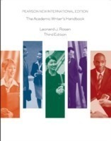 Academic Writer's Handbook Pearson New International Edition