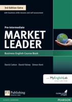 Market Leader 3rd Edition Extra Pre-Intermediate Coursebook with DVD-ROM and MyEnglishLab Pack