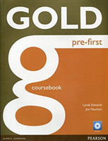 Gold pre-first - Coursebook and CD-ROM Pack