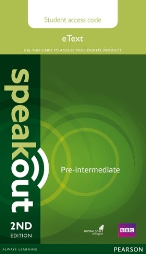 Speakout Pre-Intermediate 2nd Edition eText Access Card