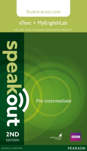 Speakout Pre-Intermediate 2nd Edition eText & MyEnglishLab Access Card