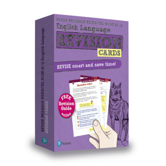 Pearson REVISE Edexcel GCSE English Language: Revision Cards Incl. online revision - for 2025 and 2026 exams