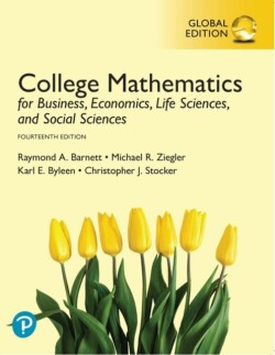 College Mathematics for Business, Economics, Life Sciences, and Social Sciences, Global Edition + MyLab Mathematics with Pearson eText (Package)