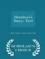 Henslowe's Diary