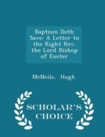 Baptism Doth Save