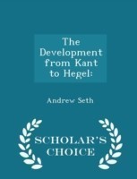 Development from Kant to Hegel
