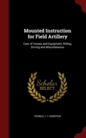 Mounted Instruction for Field Artillery