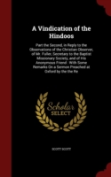 Vindication of the Hindoos