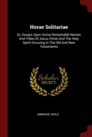 Horae Solitariae