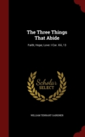 Three Things That Abide