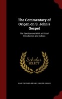 Commentary of Origen on S. John's Gospel