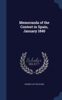 Memoranda of the Contest in Spain, January 1840