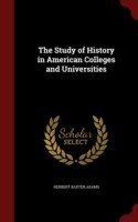 Study of History in American Colleges and Universities