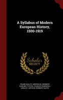 Syllabus of Modern European History, 1500-1919