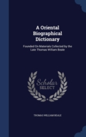 Oriental Biographical Dictionary