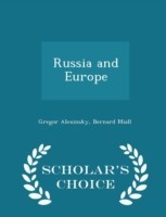 Russia and Europe - Scholar's Choice Edition