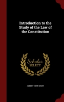 Introduction to the Study of the Law of the Constitution