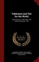 Tableware and Tile for the World