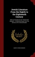 Jewish Literature from the Eighth to the Eighteenth Century