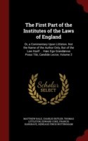 First Part of the Institutes of the Laws of England