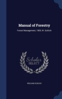 Manual of Forestry