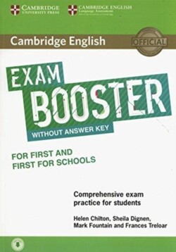 Cambridge English Exam Booster for First and First for Schools without Answer Key with Audio Comprehensive Exam Practice for Students