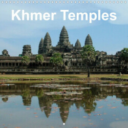 Khmer Temples (Wall Calendar 2023 300 × 300 mm Square)