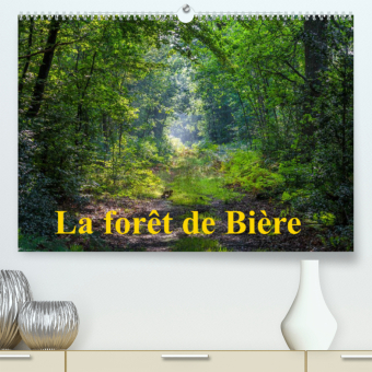 La forêt de Bière (Premium, hochwertiger DIN A2 Wandkalender 2023, Kunstdruck in Hochglanz)