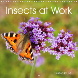 Insects at Work (Wall Calendar 2023 300 × 300 mm Square)