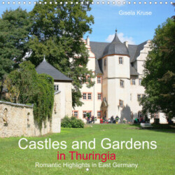Castles and Gardens in Thuringia (Wall Calendar 2023 300 × 300 mm Square)