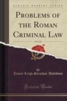 Problems of the Roman Criminal Law, Vol. 2 of 2 (Classic Reprint)